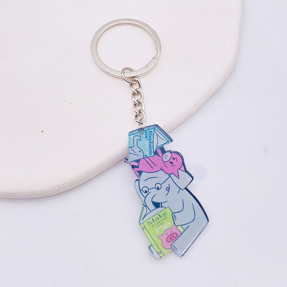 Wholesale Christmas Halloween Scary Imp Keychain